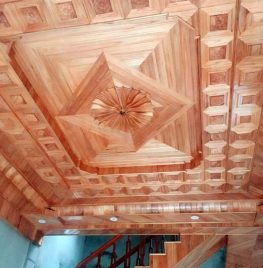 Thi công trần gỗ tại Thanh Hóa
