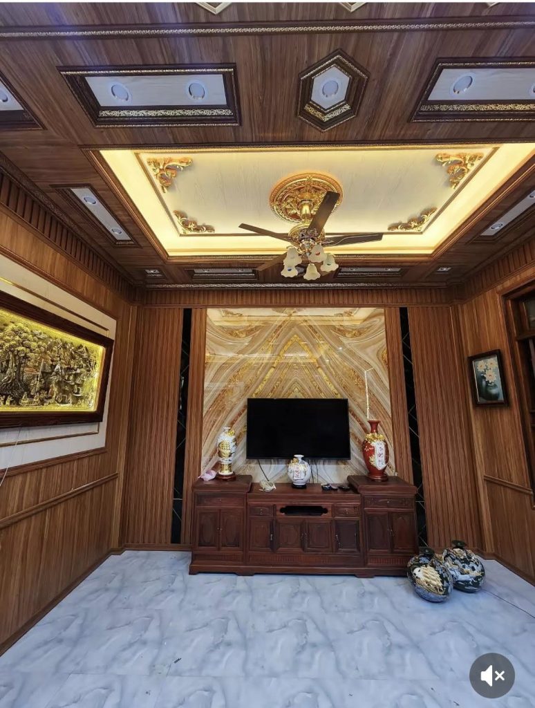 Mẫu trần nhựa nano Nam Định đẹp, hiện đại 