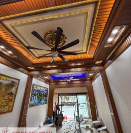 Hoàn Thiện Trần Nhựa Nano Phòng Khách Nhà Anh Hùng Tại Ninh Bình