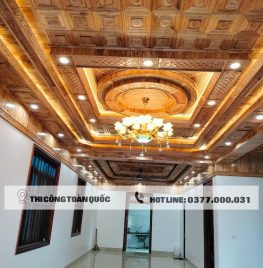 Mẫu Trần Gỗ Xoan Hải Dương Đẹp